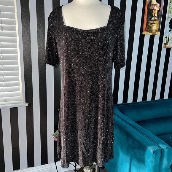 Ultra Dress Dresses & Skirts - Vintage 90s Plus Sparkly Mini Dress